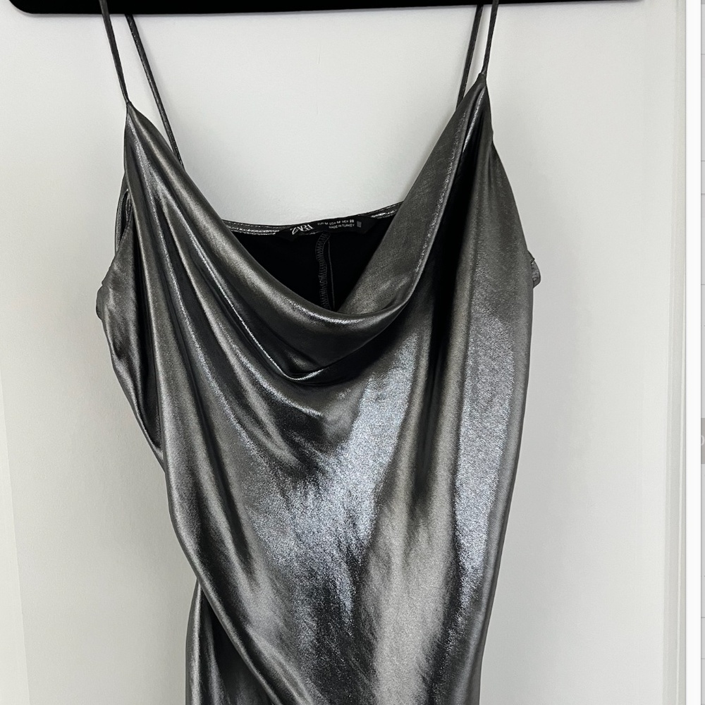 Zara Cowl Neck Tank Top